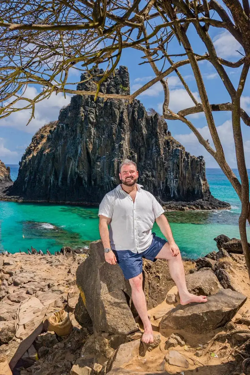 Dr. Diego Rios em Fernando de Noronha